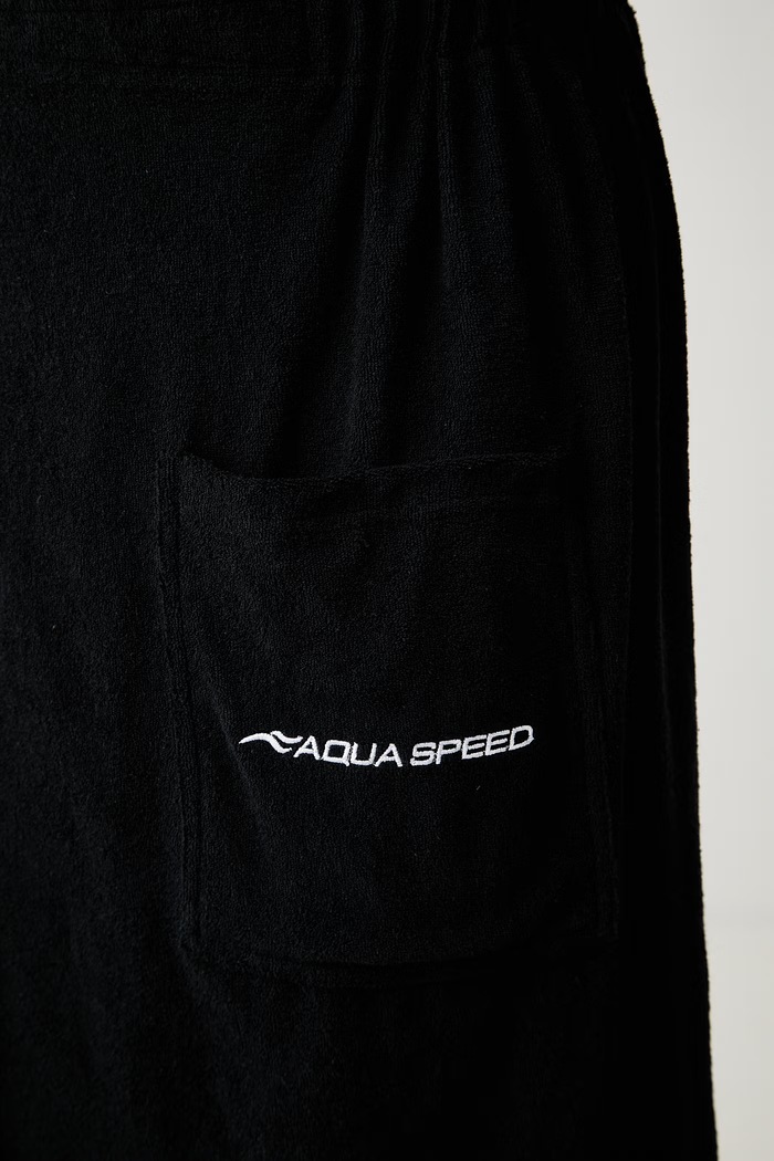 Aqua Speed ręcznik kąpielowy czarny KILT