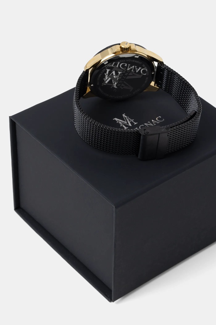 Accesorii MONTIGNAC ceas ORIGINE MOW1001 negru