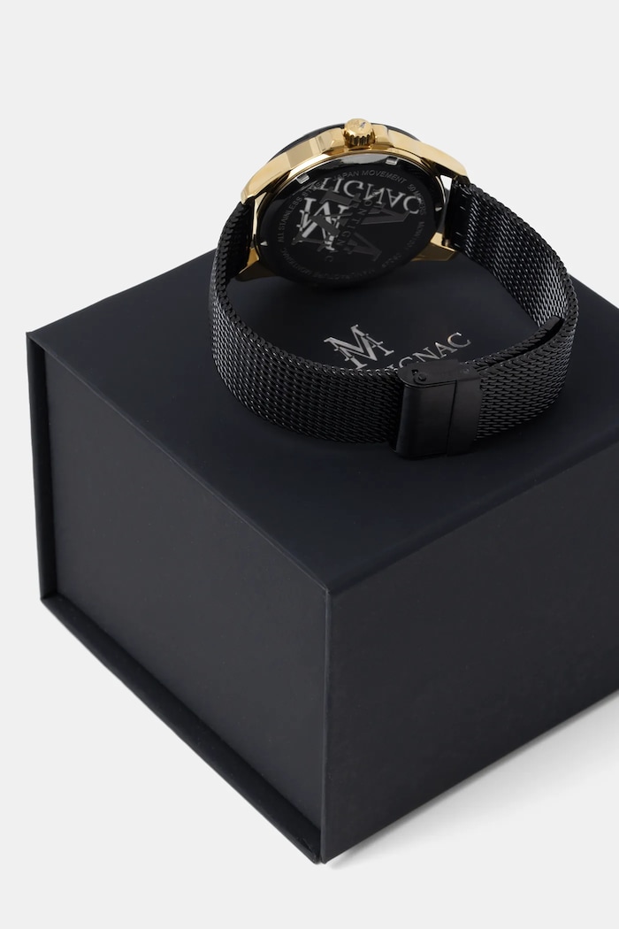 Accesorii MONTIGNAC ceas ORIGINE MOW1001 negru
