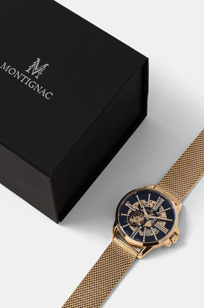 Hodinky MONTIGNAC ORIGINE MOW150 zlatá