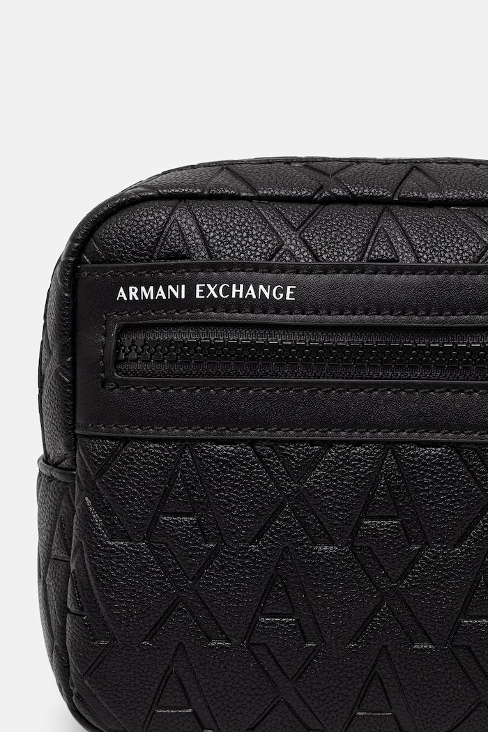 Armani Exchange borsa cosmetica da uomo nero XM001272.AF12133.NOS