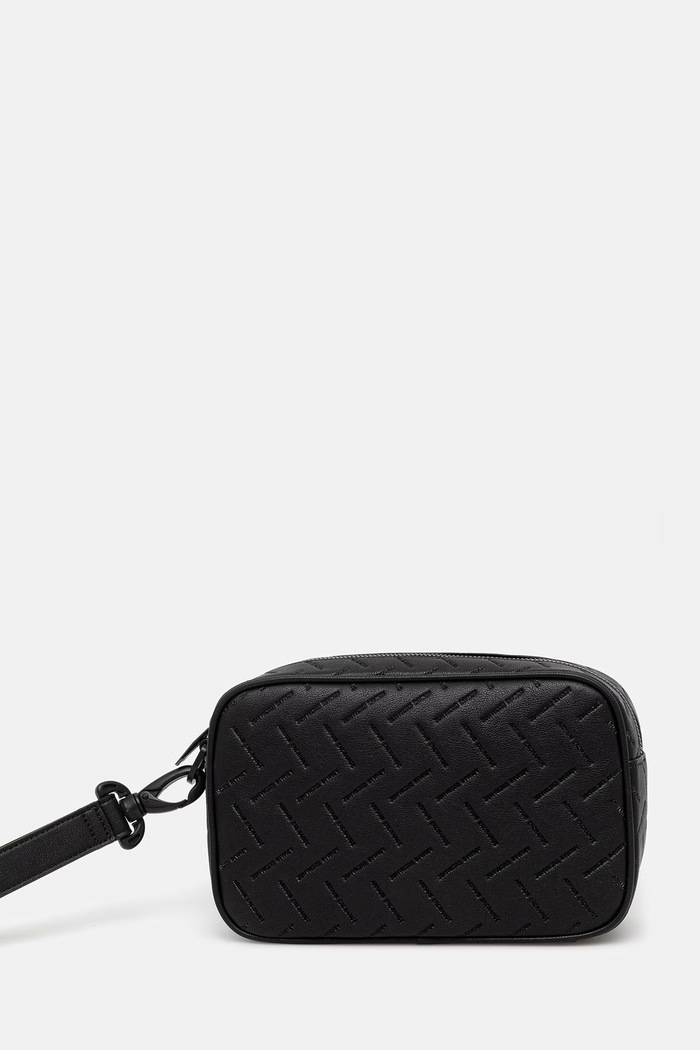 Dodatki Armani Exchange kozmetična torbica moška XM002600.AF22652.NOS črna