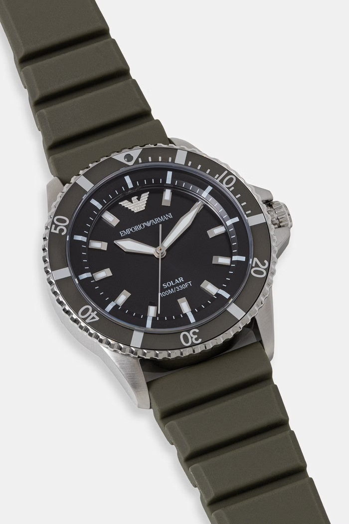 Emporio Armani športové hodinky pánske AR11699 zelená AA00