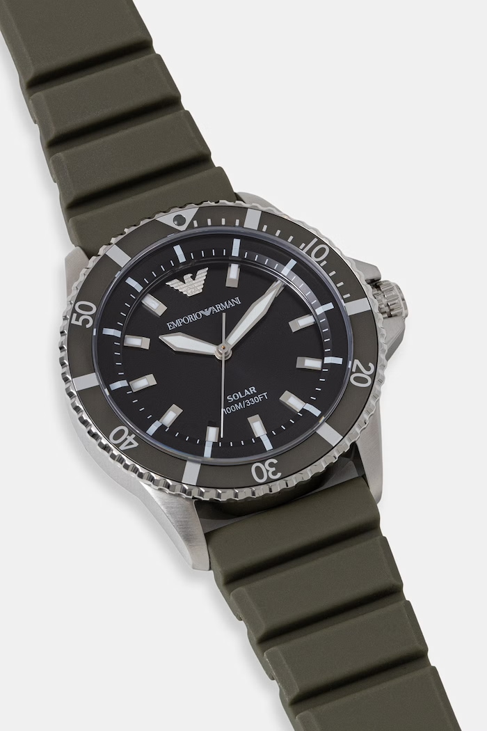 Emporio Armani športové hodinky pánske AR11699 zelená AA00