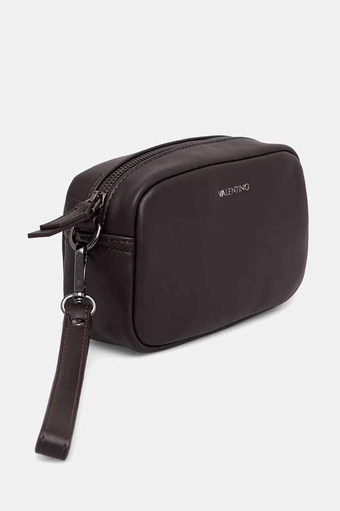 Valentino Bags trusă cosmetică pentru bărbați, cu imitație de piele HORIZON VBE8UT669 maro AA00