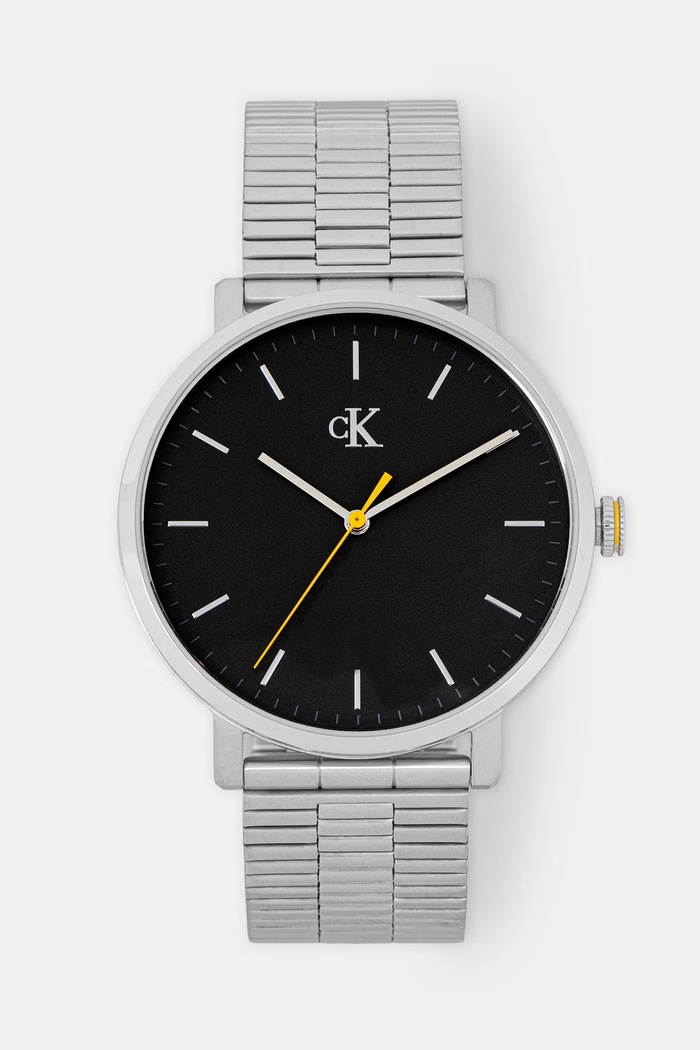 Calvin Klein hodinky pánske strieborná 25200547