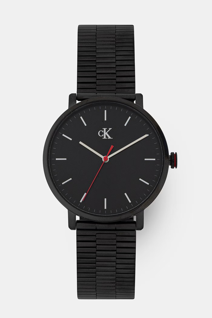 Calvin Klein hodinky pánske čierna 25200550