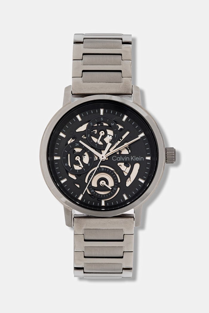 Calvin Klein zegarek męski szary 25200563