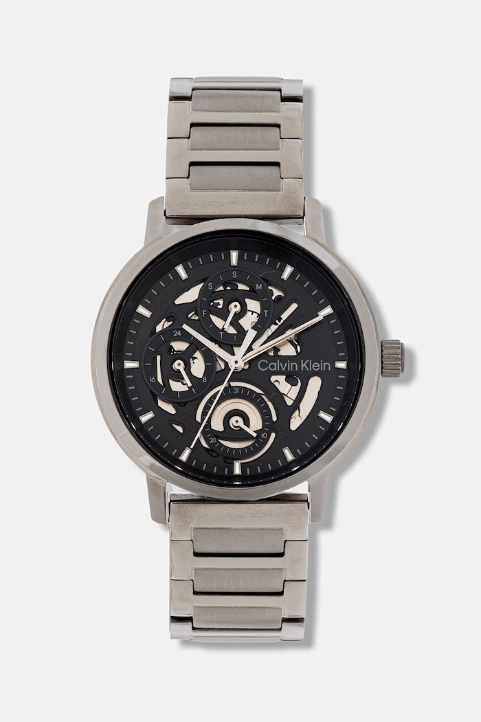 Calvin Klein zegarek męski szary 25200563