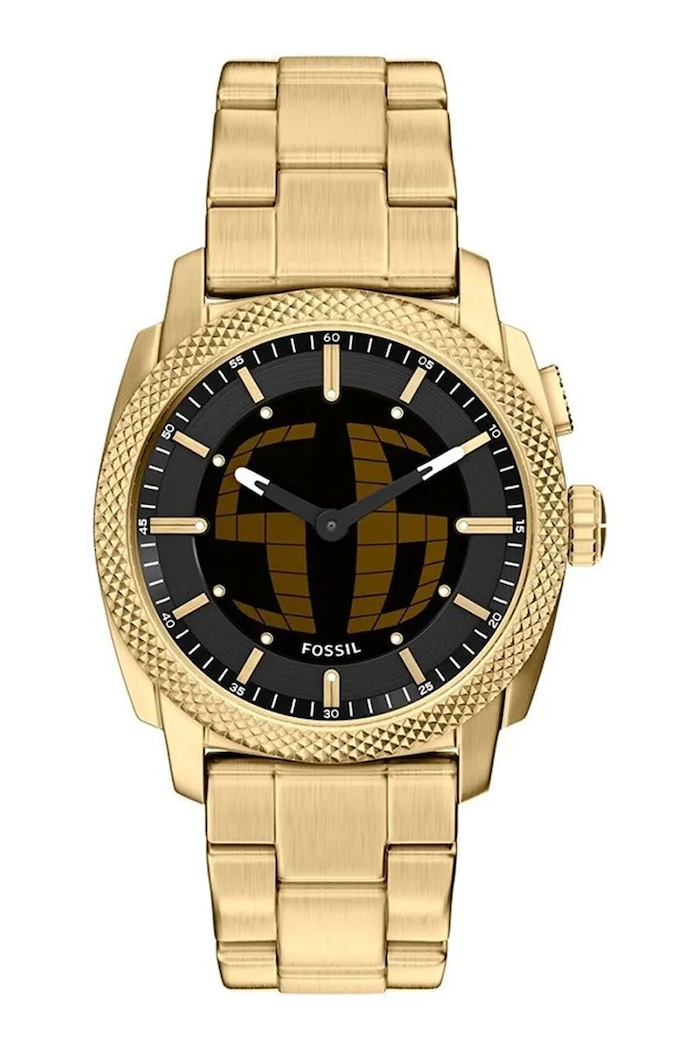 Fossil ura moška Machine Big Tic zlata FS6157J