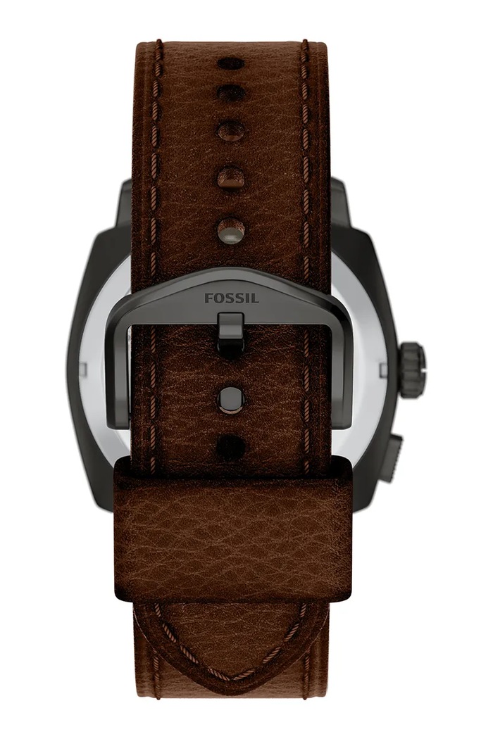 Fossil ura moška Machine Big Tic FS6165 rjava AA00