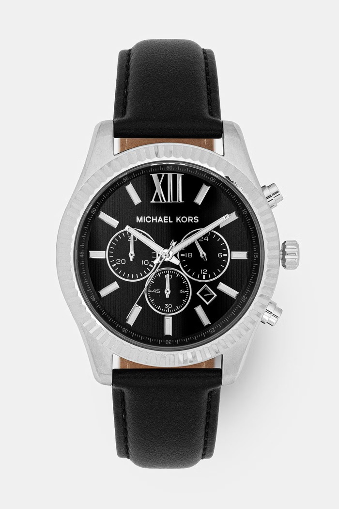 Michael Kors hodinky pánske Lexington Man Chrono čierna MK9256