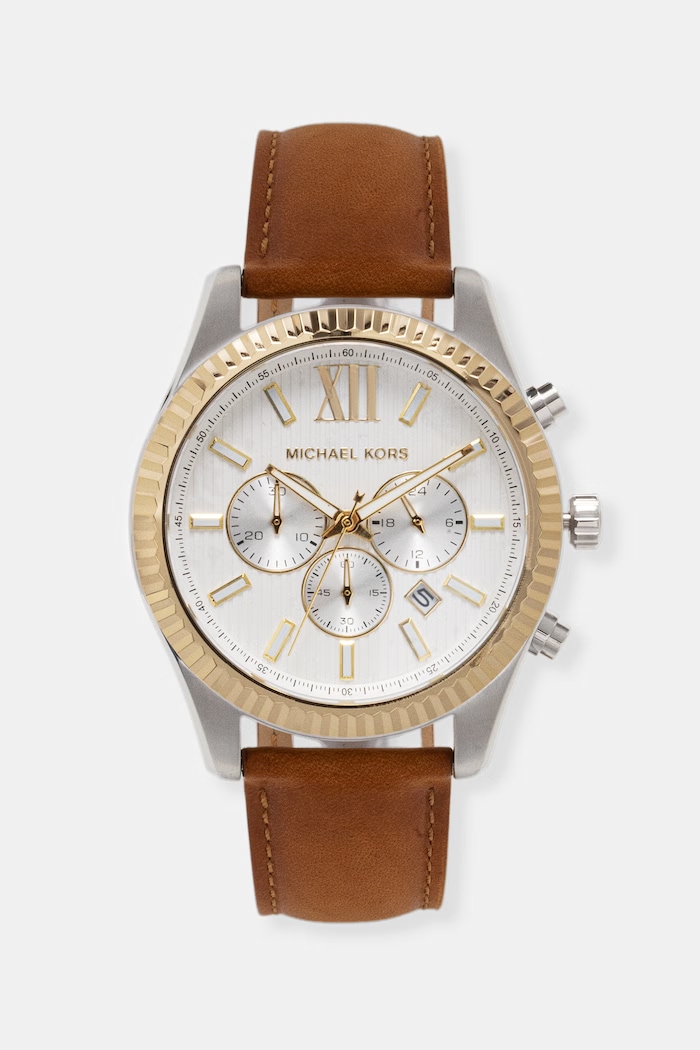 Michael Kors Часовник мъжки Lexington Man Chrono злато MK9257