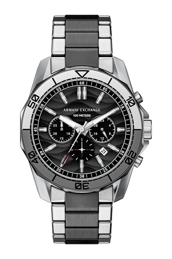 Armani Exchange športna ura moška Spencer srebrna AX1973