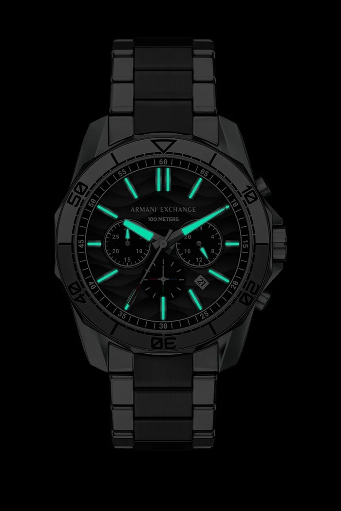 Armani Exchange športna ura moška Spencer srebrna AX1973