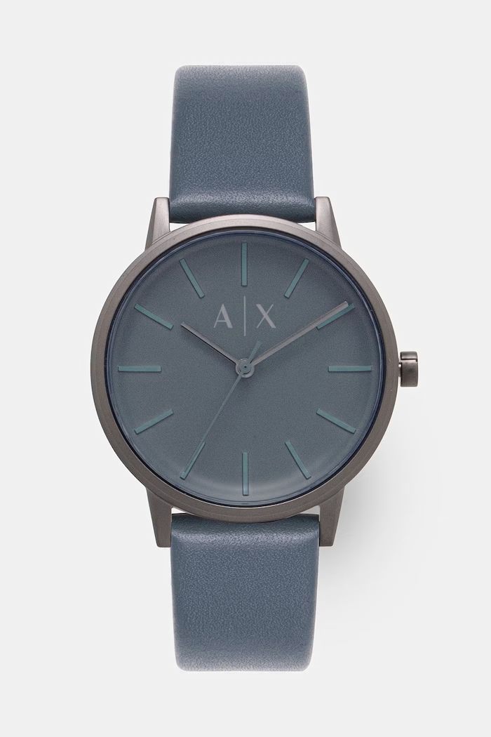 Armani Exchange hodinky pánské Cayde modrá AX2767