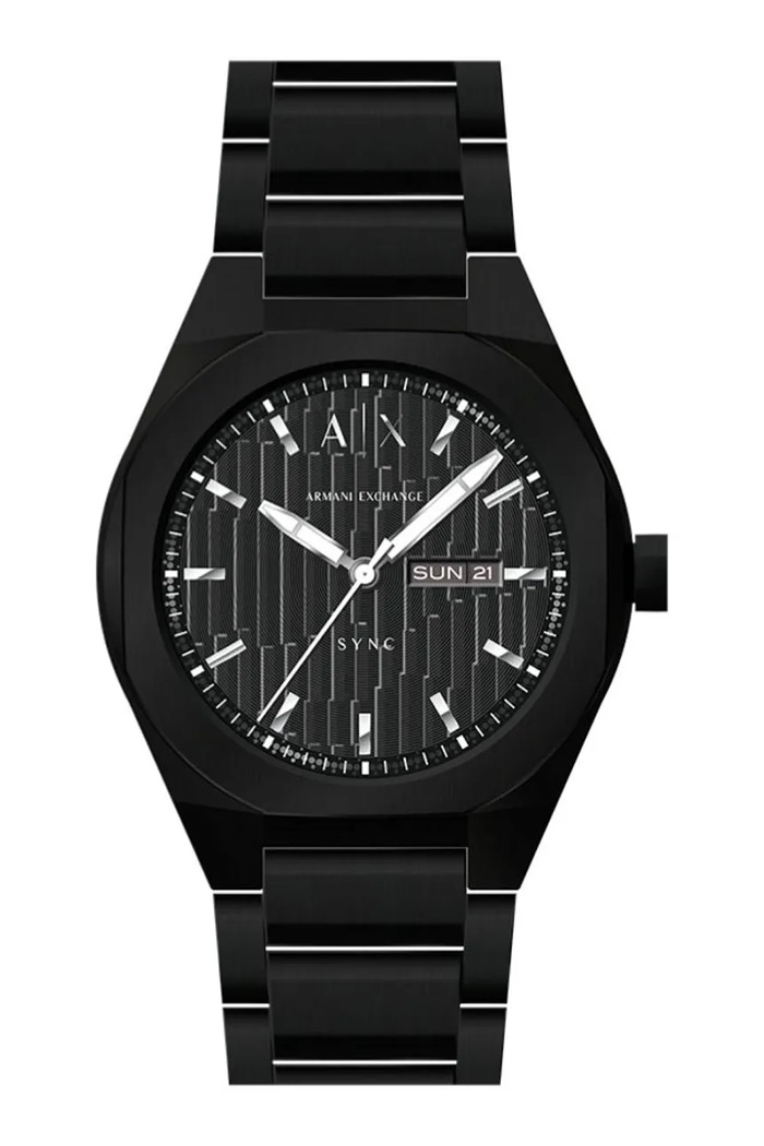 Armani Exchange moška športna ura Sync črna AX4301