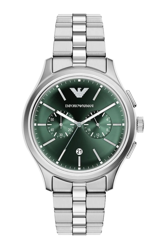Emporio Armani hodinky pánske Dario strieborná AR11746