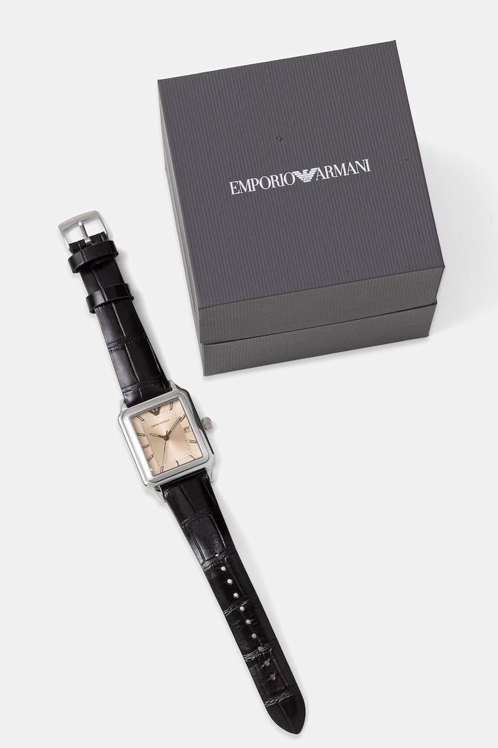 Doplnky Emporio Armani hodinky pánske Diego AR11756 hnedá
