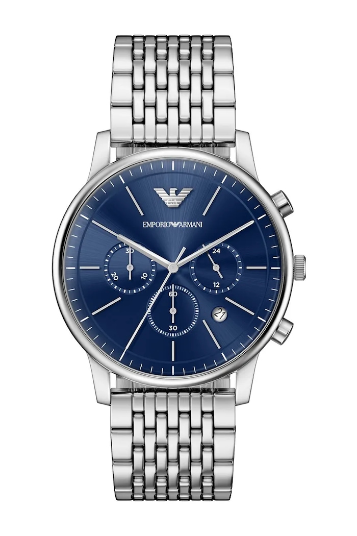 Emporio Armani ceas pentru bărbați Minimalist argintiu AR11771
