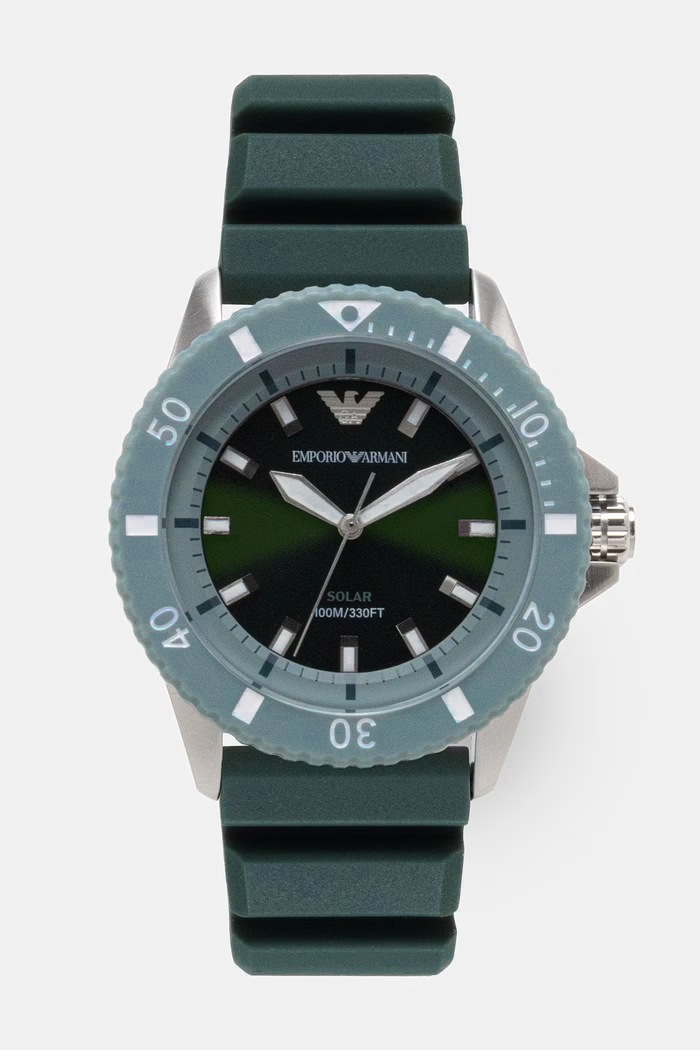 Emporio Armani Спортен часовник мъжки World Explorer тюркоазен AR11786