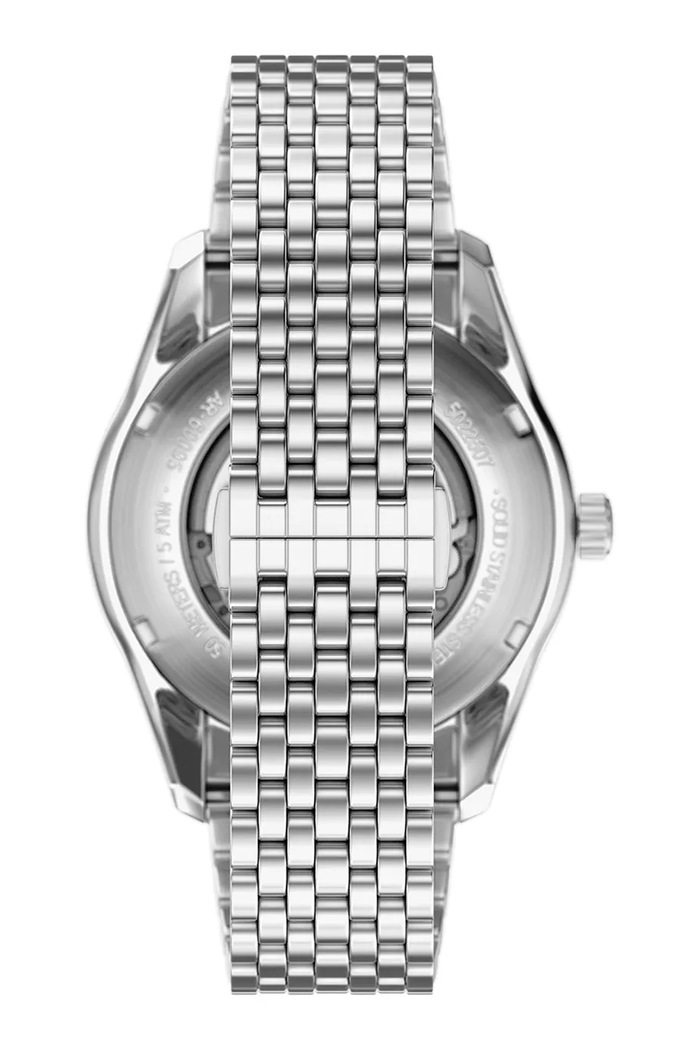 Emporio Armani hodinky pánske Antonio AR60095 strieborná AA00