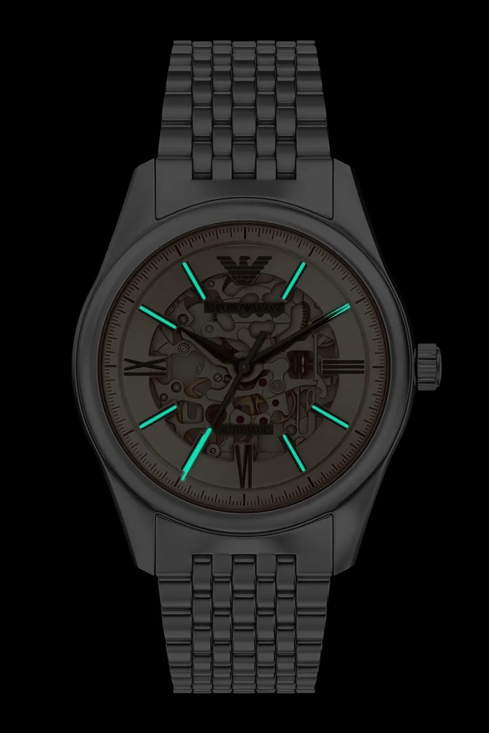 Emporio Armani hodinky pánske Antonio strieborná AR60095