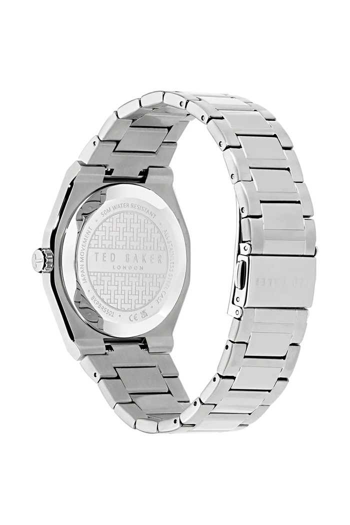 Ted Baker ρολόι ανδρικό BKPBRS501 ασημί AA00