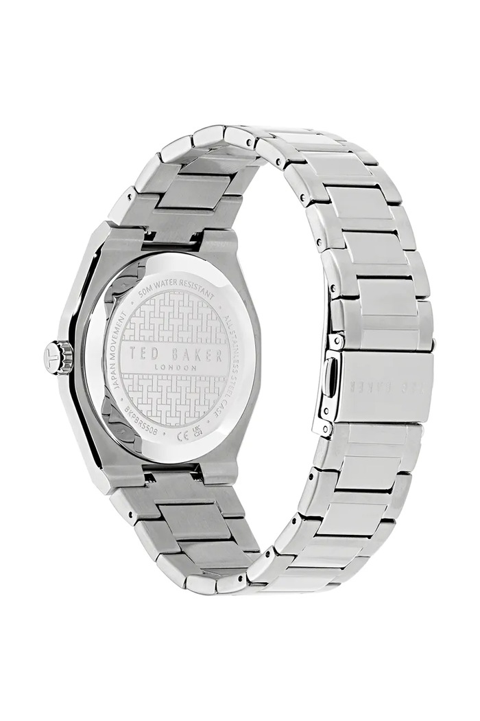 Ted Baker ρολόι ανδρικό BKPBRS508 ασημί AA00