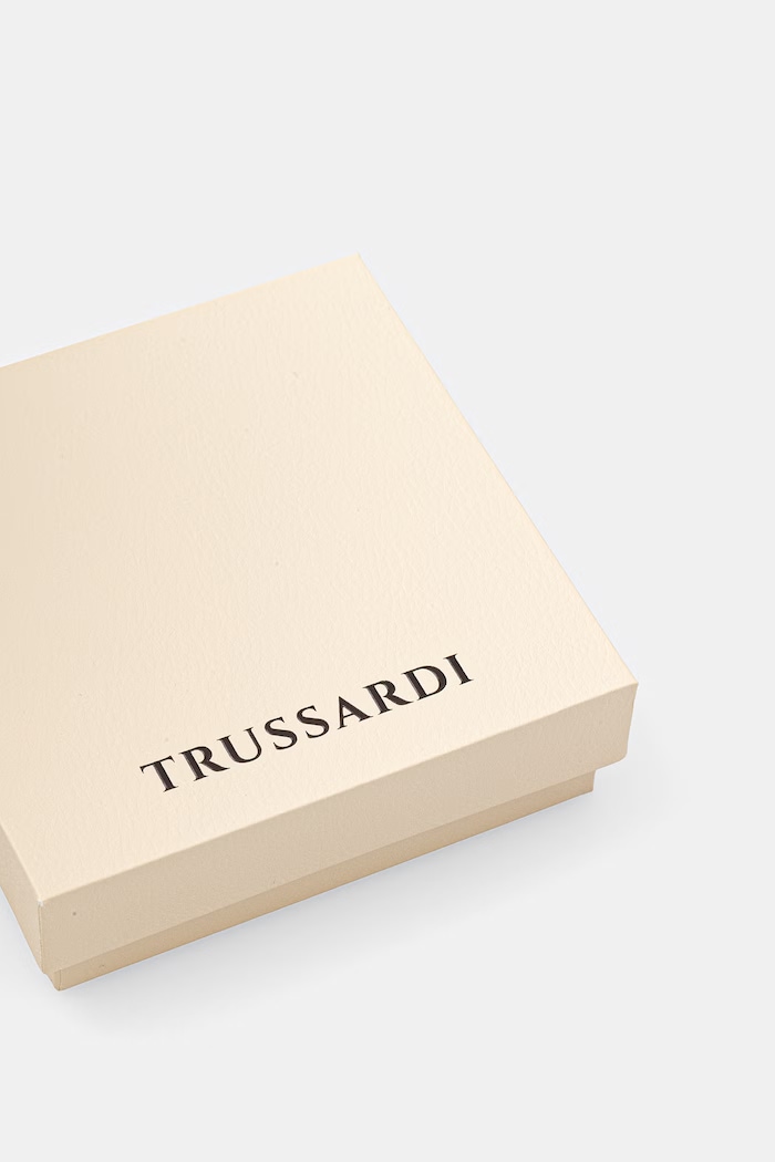 Dodaci Trussardi ogrlica za muškarce kožna T-LEATHER TJAXZ17 crna