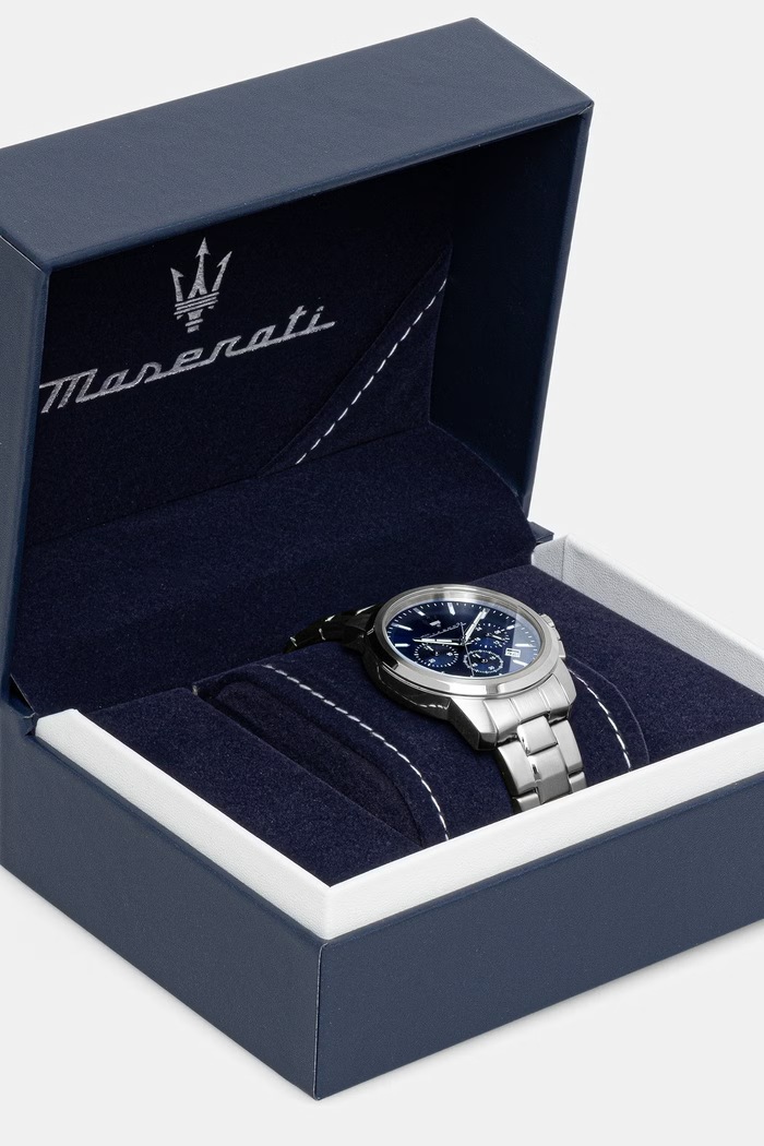 MASERATI ura moška srebrna R8873621047