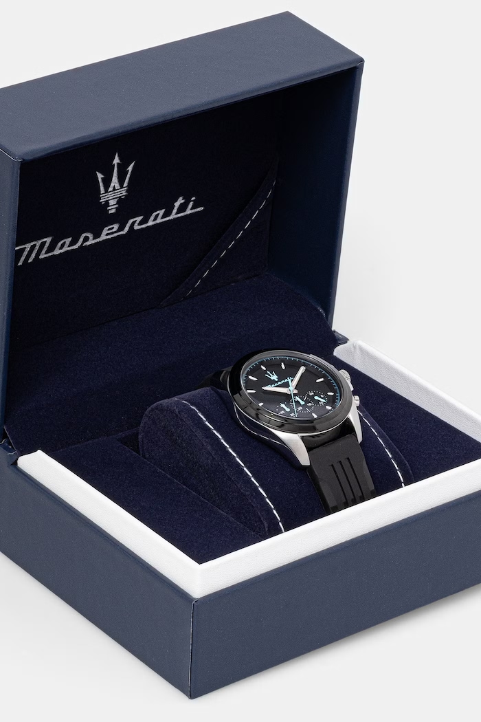 MASERATI ura za moške črna R8871612047