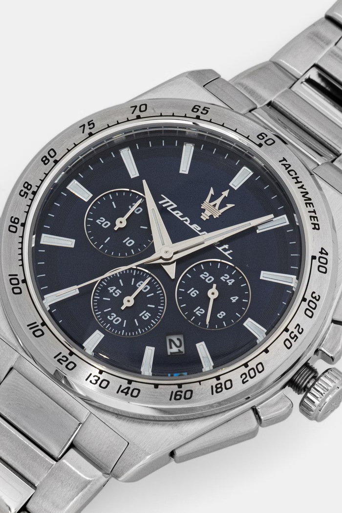 MASERATI ročna ura moška R8873652014 srebrna AA00