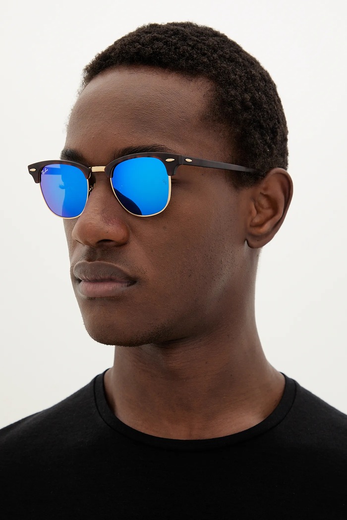 Ray-Ban - Szemüveg Clubmaster barna 0RB3016.114517