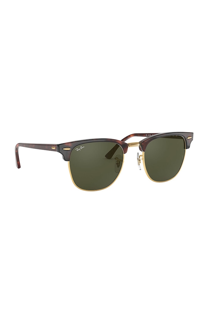 Слънчеви очила Ray-Ban CLUBMASTER кафяв 0RB3016.W0366