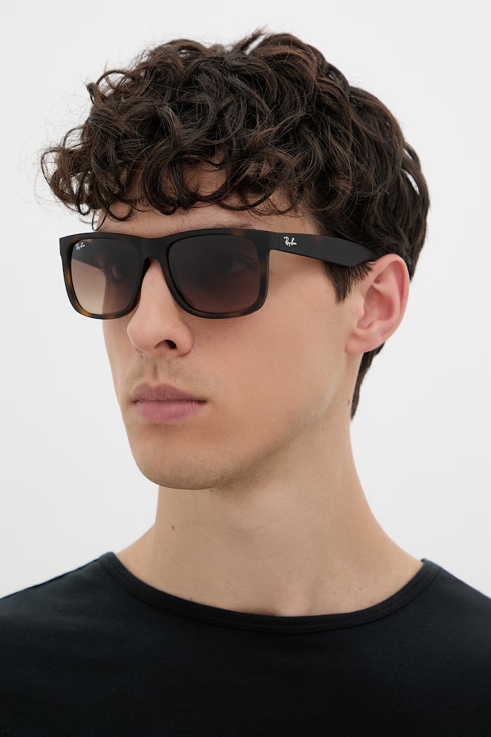 Ray-Ban JUSTIN sluneční brýle pánské 0RB4165.710.13 hnědá