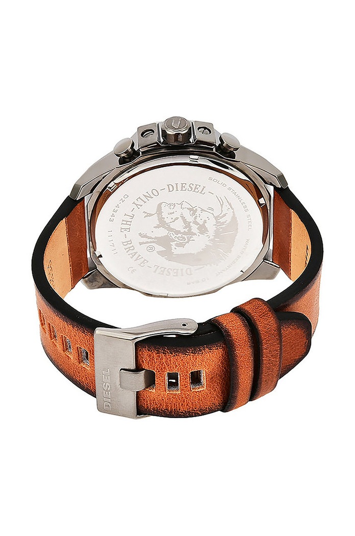 Diesel - Hodinky DZ4343 DZ4343 hnedá