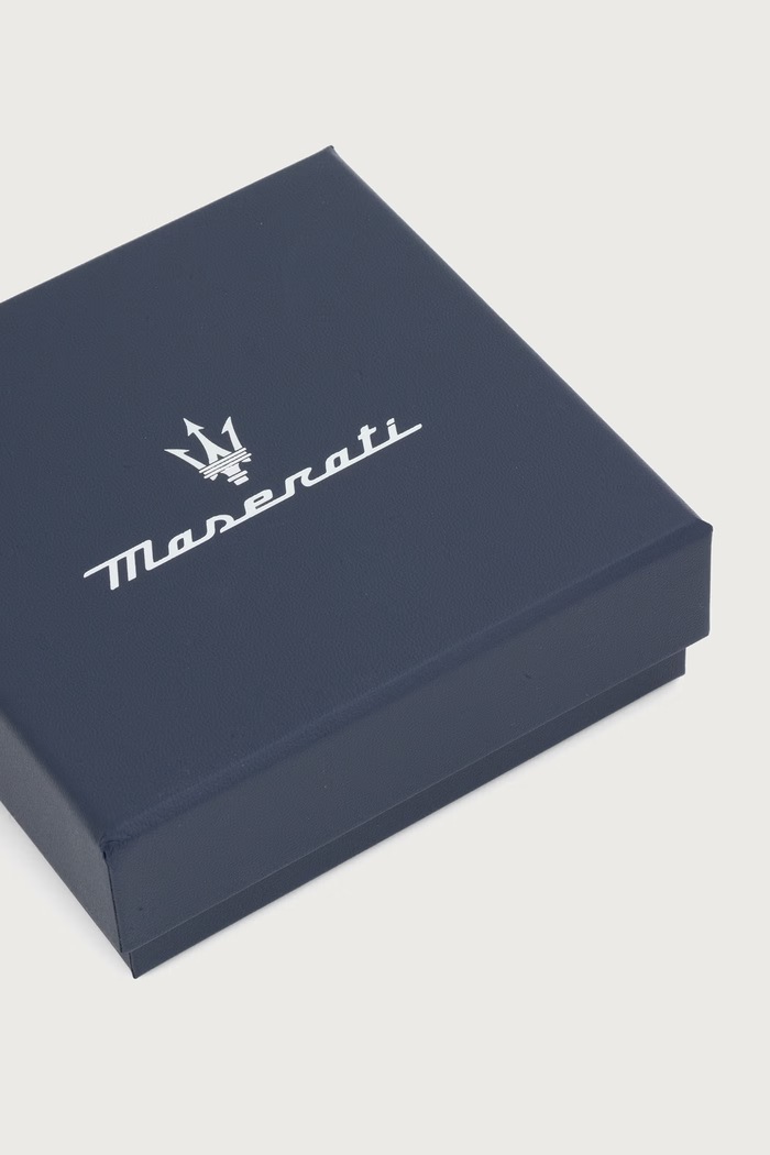 Akcesoria MASERATI Bransoletka męska ze stali nierdzewnej TITANIUM JM426AXF05 srebrny