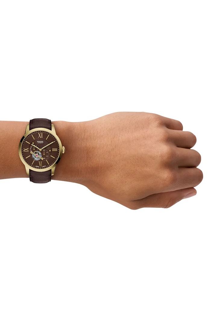 Zegarek męski Townsman Fossil ME3286 brązowy