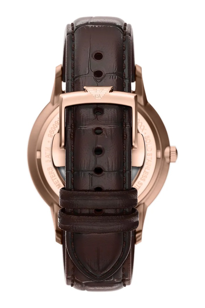Emporio Armani Zegarek męski Iconico AR60098 złoty AA00