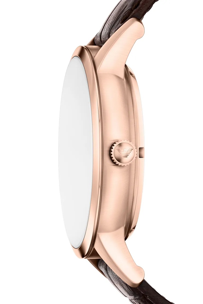 Akcesoria Emporio Armani Zegarek męski Iconico AR60098 złoty