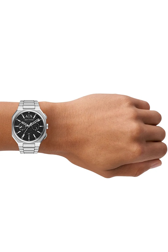 Zegarek męski Beat Armani Exchange srebrny AX1475