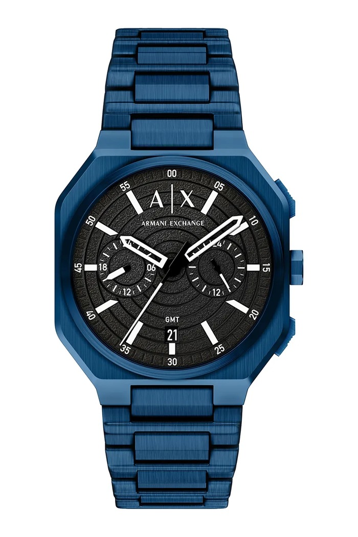 Armani Exchange Zegarek męski Beat granatowy AX1477