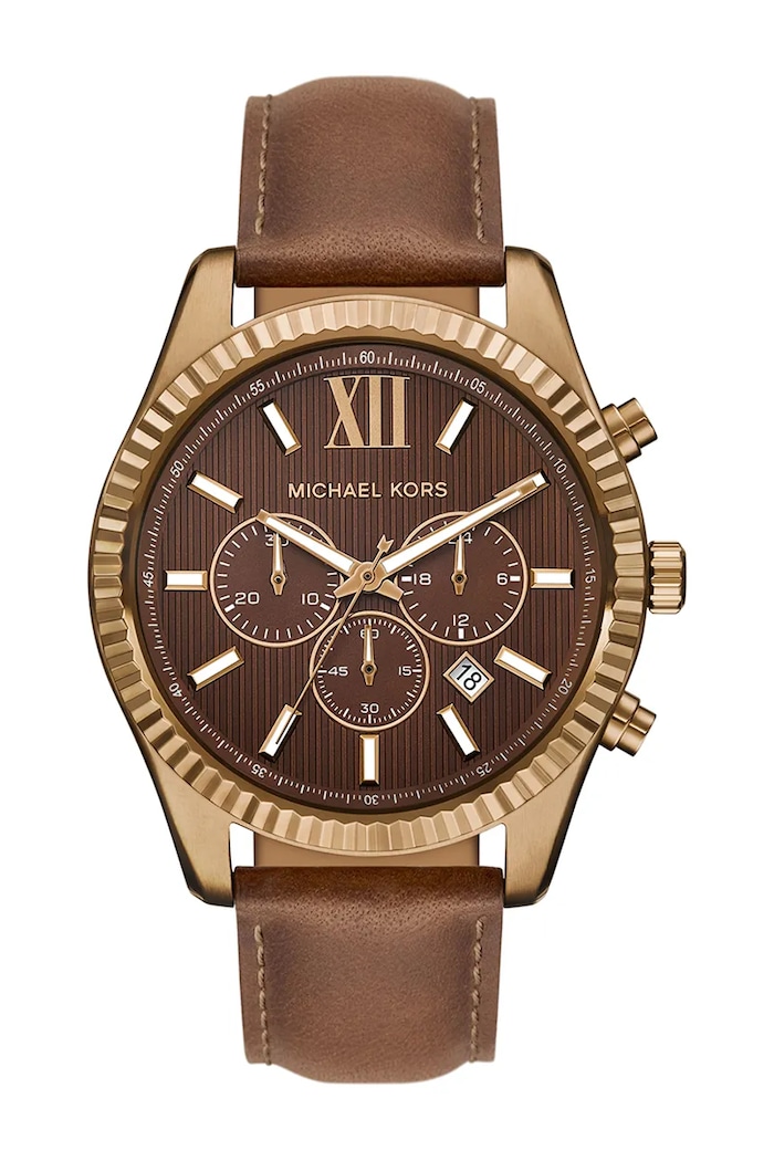 Michael Kors Zegarek męski Lexington brązowy MK9286