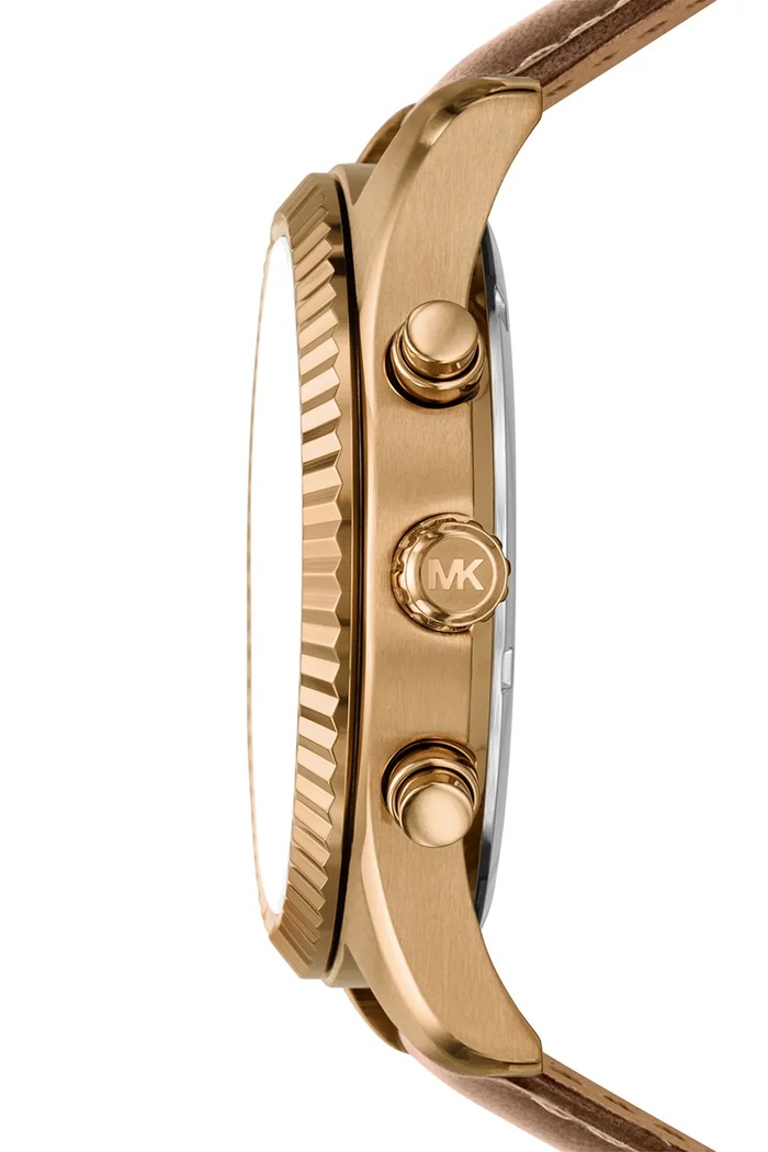 Akcesoria Michael Kors Zegarek męski Lexington MK9286 brązowy