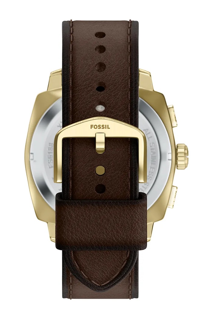 Fossil Zegarek męski Machine FS6188 brązowy AA00