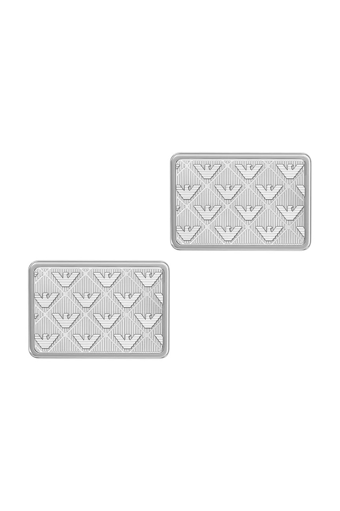 Emporio Armani Przypinki ze stali nierdzewnej Eagle Logo srebrny EGS3360040