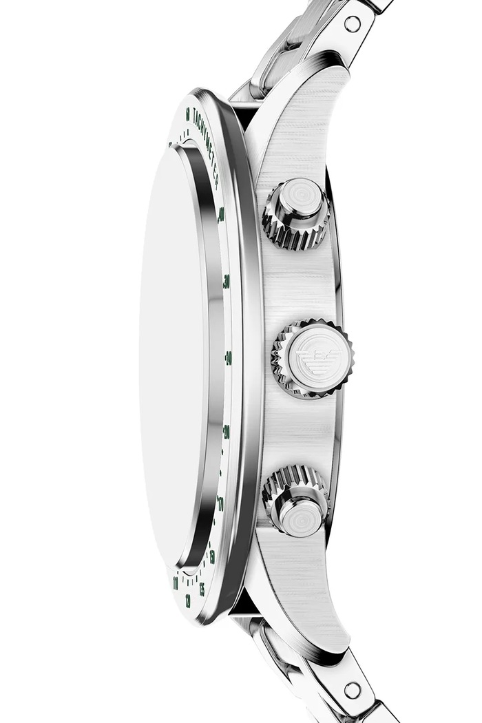 Akcesoria Emporio Armani Zegarek i bransoletka męskie Mario AR80088SET srebrny