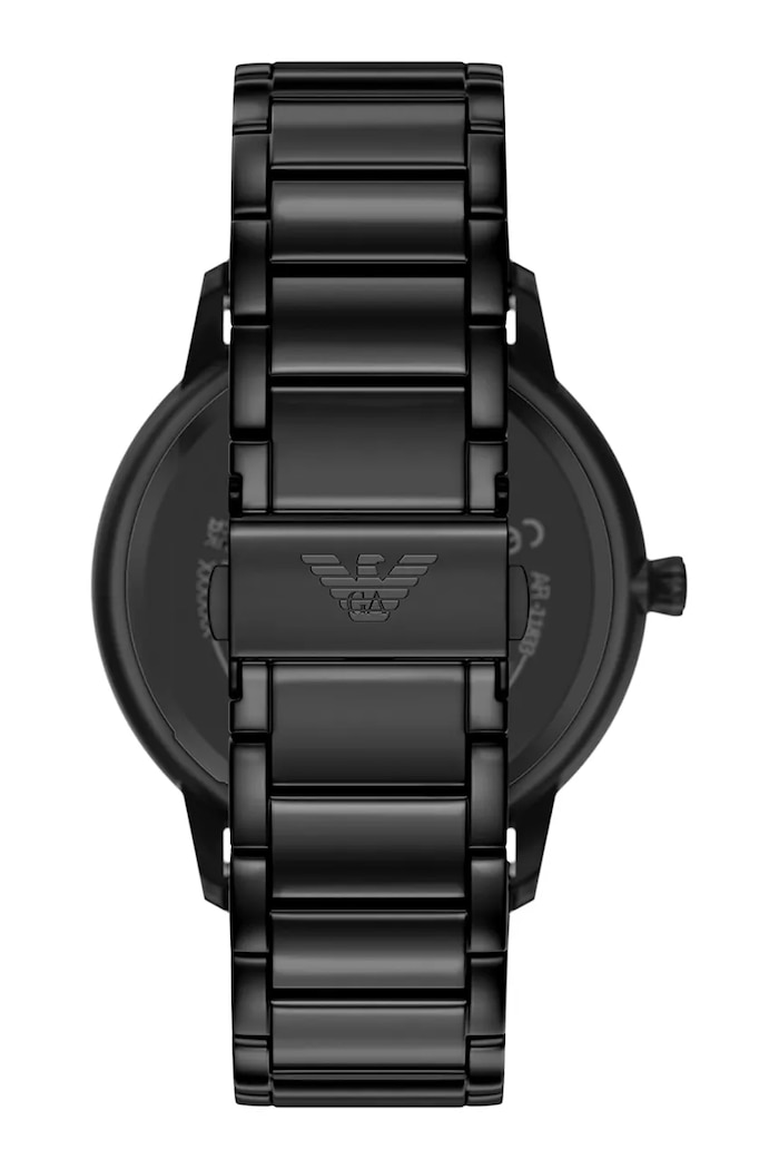 Emporio Armani Bransoletka i zegarek męski Ruggero AR80089SET czarny AA00