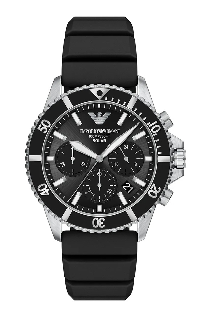 Emporio Armani Zegarek męski World Explorer czarny AR11830